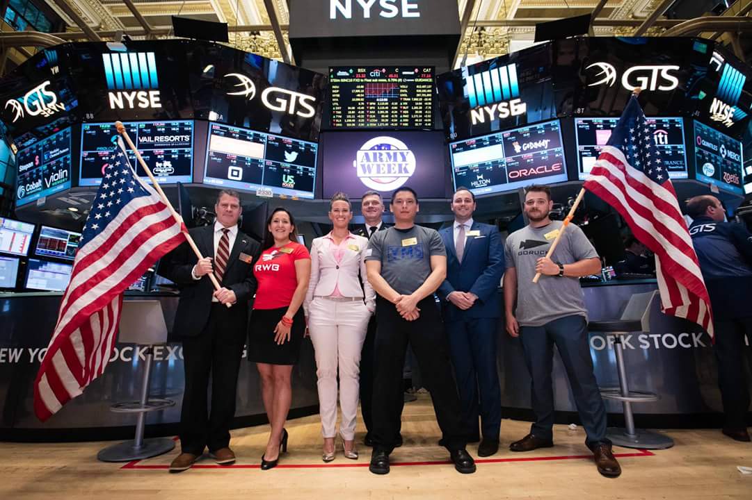 New York Stock Exchange Closing Bell Ringing Event for VETHACK